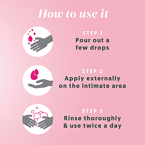 EveCare Classic Intimate Wash For Women - Naturally pH Balanced, Paraben Free, 90 ml