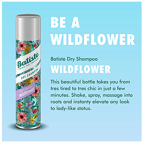 Buy Batiste Dry Shampoo Fresh & Feminine Wildflower, Feel Refreshed