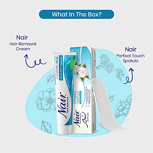 Nair  Delicate Cream - Hair Removal, For Body & Legs, Dermatologically Tested, 110 g  