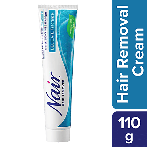 Nair  Delicate Cream - Hair Removal, For Body & Legs, Dermatologically Tested, 110 g  