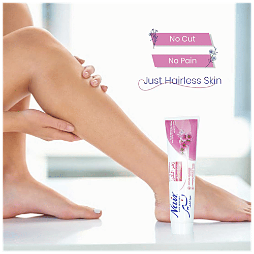 Buy Nair Hair Removal Cream Cherry Blossom, For Legs & Body Online at