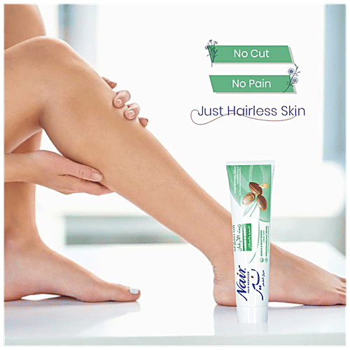 Nair  Hair Removal Cream - Argan Oil, For Legs & Body, 110 g  