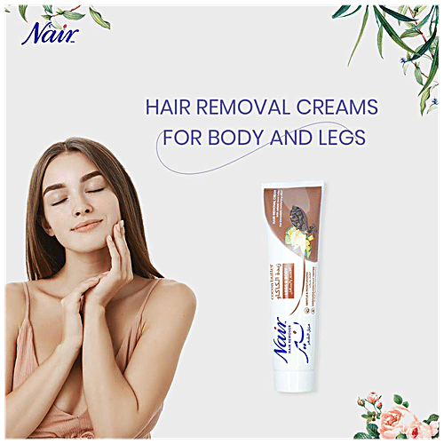 Nair  Hair Removal Cream - Cocoa Butter, For Legs & Body, 110 g  
