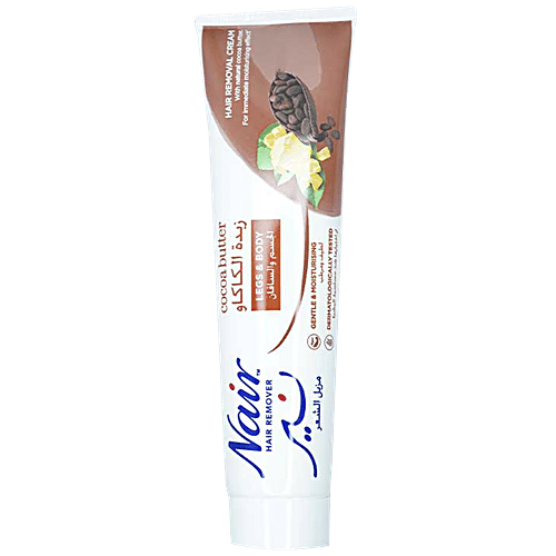 Buy Nair Hair Removal Cream Cocoa Butter, For Legs & Body Online at