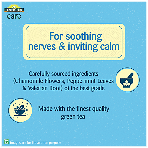 Buy Tata Tea Care Rejuvenate Herbal Infusion Green Tea With Chamomile