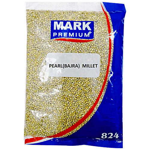 Mark Premium Pearl/Bajra Millet - Rich In Fibre & Antioxidants, Helps In Digestion, Gluten Free, 500 g Pouch
