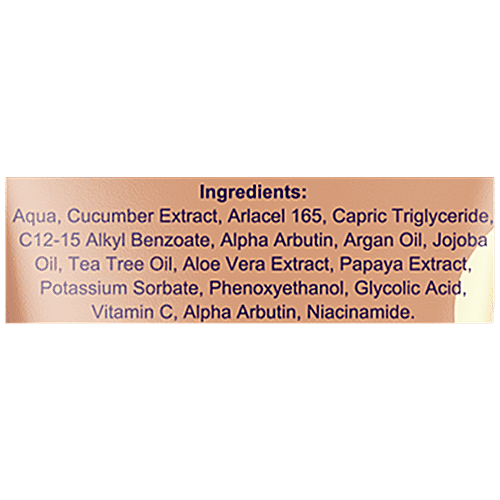 Sanfe Promise Vitamin C Neck Glo Cream - Lightens Dark Spots, 30 g  