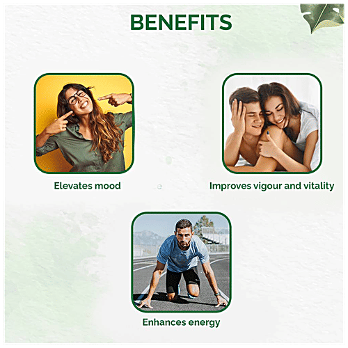 Dr. Vaidyas Mood Boost Capsules - Ayurvedic, Improves Vigour & Vitality, Boosts Energy, For Women, 30 pcs  