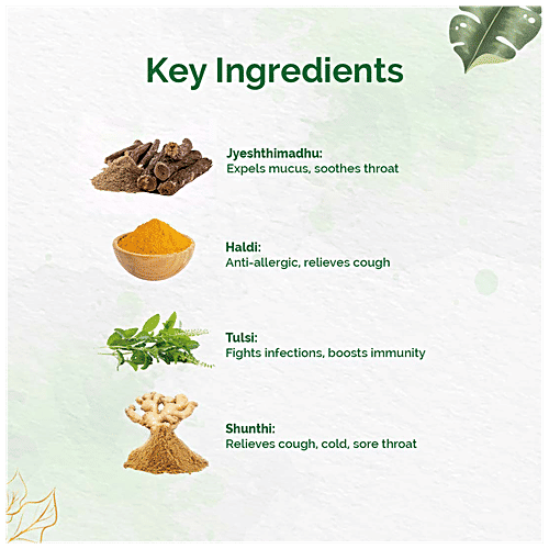 Buy Dr. Vaidya's Kadha Sips Ayurvedic, Provides Relief From Cold, Cough & Sore Throat, Boosts