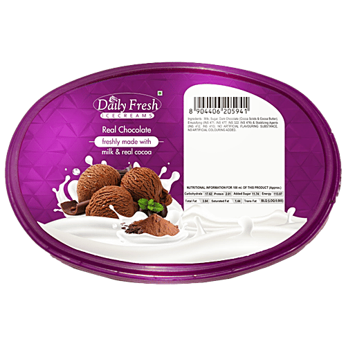 Daily Fresh Ice Creams Jazzy Jackfruit - Made With Milk & Fruit Pulp, Rich, Frozen Dessert, 500 ml