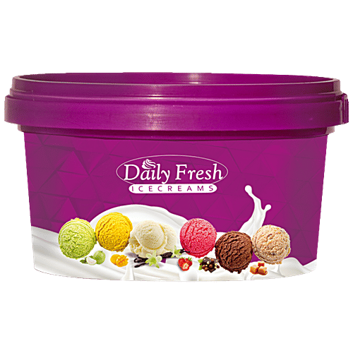 Daily Fresh Ice Creams Wow Watermelon - Made With Milk & Fruit Pulp, Creamy, Frozen Dessert, 100 ml  
