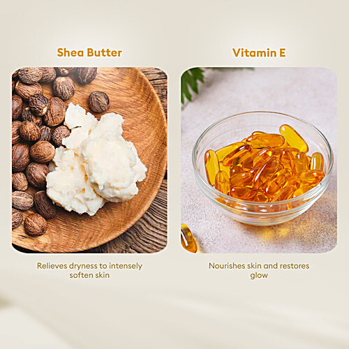 VLCC Shea & Vitamin E Body Butter With Shea Butter, Vitamin E & Antioxidants, 200 g  