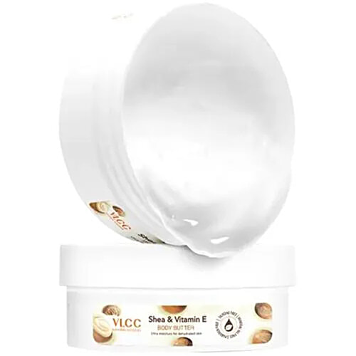 VLCC Shea & Vitamin E Body Butter With Shea Butter, Vitamin E & Antioxidants, 200 g  