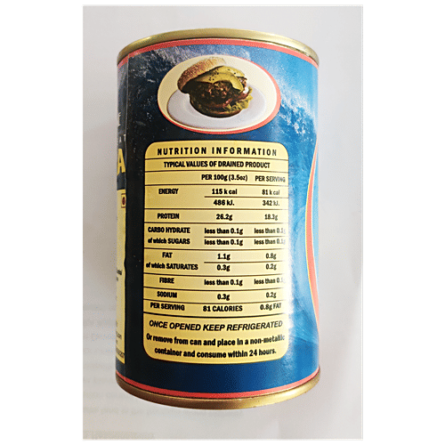 Buy Neptune Tuna In Brine Canned Meat Chunks, Iron & Protein Rich