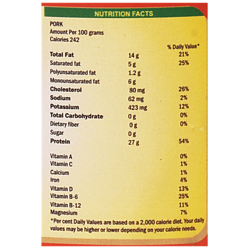 Viking's Pork Pickle - Chunks & Fat Portions, 300 g  