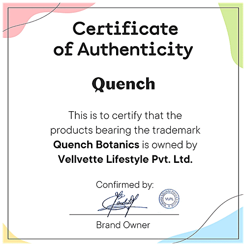 Quench Botanics Mon Cherry Brightening Foam Cleanser - Cherry Blossom, Removes Makeup & Impurities, 100 ml