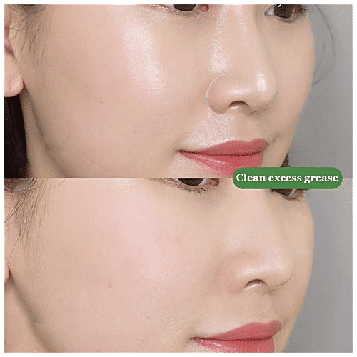 Pink Line Green Mask Stick - PL107G, Provides, Deep Cleansing, Exfoliation, Blackhead Removal, 40 g