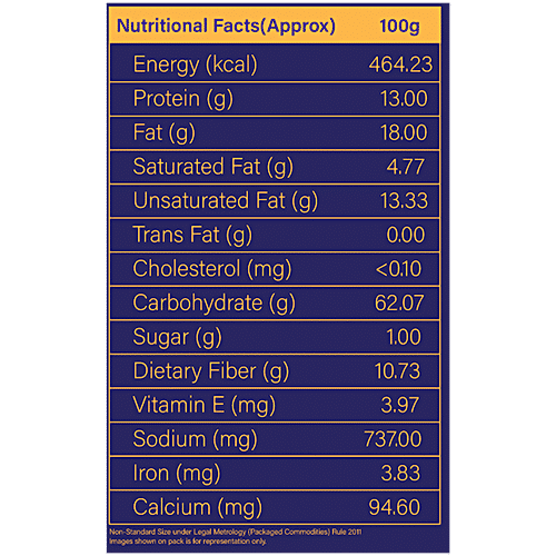 The Healthy Binge Moringa Jowar Crispies - Indian Masala, Baked Healthy Snack, 40 g  