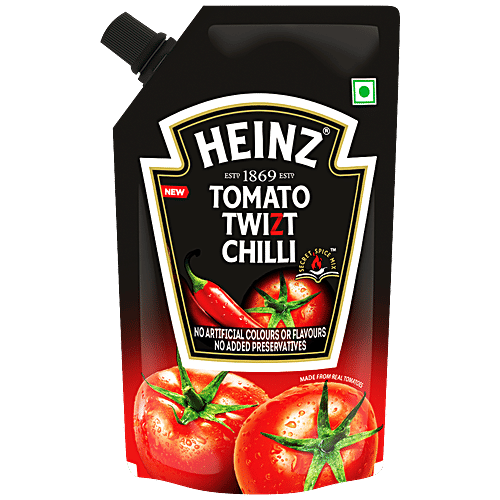 Buy Heinz Tomato Twizt Chili Sauce Secret Spice Mix, Thick, No