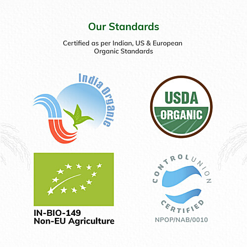 24 Mantra Organic Roasted Chana - Plain, 185 g Jar 