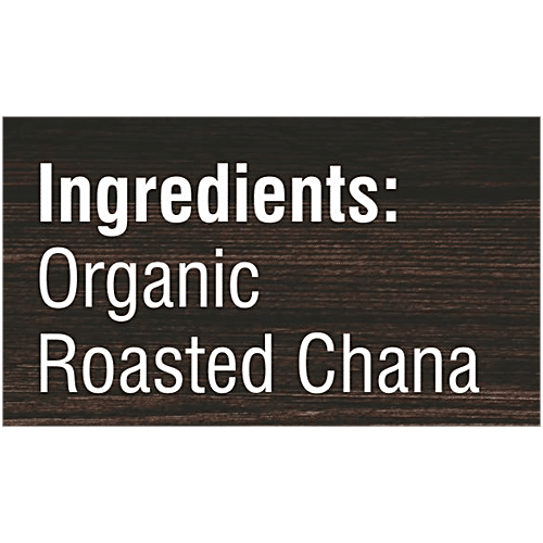 24 Mantra Organic Roasted Chana - Plain, 185 g Jar 