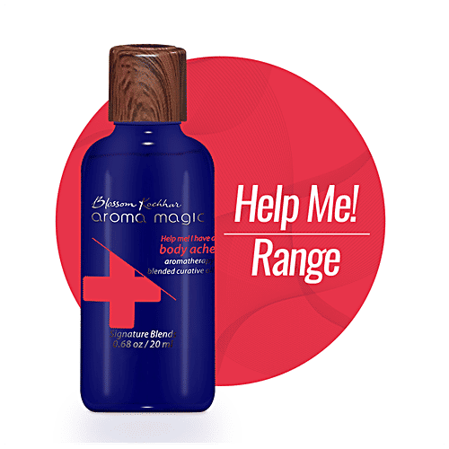 Aroma Magic  Help Me I Have A Body Ache Curative Oil - Signature Blends, Aromatherapy, Relaxes Muscles, 20 ml Bottle 