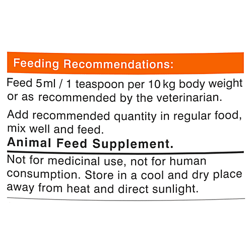 Drools Absolute Salmon Oil - Dog Supplement, Supports Healthy Coat & Heart, For All Breeds, 300 ml Jar