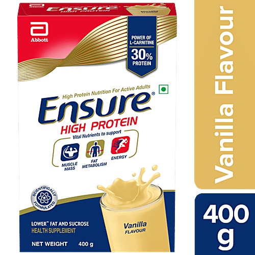 Buy Ensure High Protein Health Drink Vanilla Online at Best Price of Rs 755 bigbasket