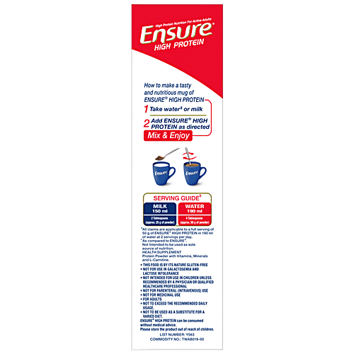 Buy Ensure High Protein Powder Health Supplement, Supports Muscle