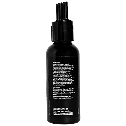 Mojocare Anti Dandruff Lotion - With Tea Tree Oil, Salicylic Acid & Zinc Pyrithione, 60 ml  Reduces Itchiness & Flakes, Removes Dandruff & Dryness, For Men & Women