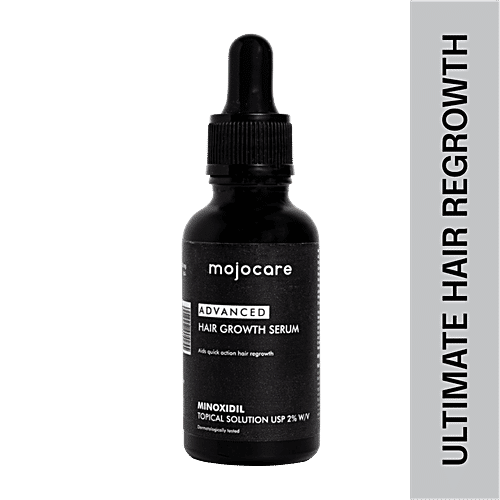 Mojocare Mojocare Hair Growth Serum with 2% Actives - 30ml | Topical serum for Hair & Beard Growth, 30 ml  