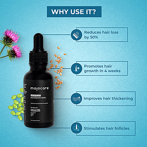 Buy Mojocare Advanced Hair Growth Tonic Topical Solution For Hair & Beard Growth Online at