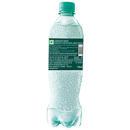 Bisleri  Club Soda - Extra Power, 750 ml Bottle 