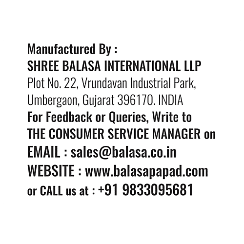 Balasa Chorafali - Premium Quality, Fresh & Cripsy, Traditional Taste, 200 g (Free Masala Sachet Inside) 