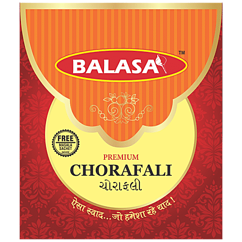 Balasa Chorafali - Premium Quality, Fresh & Cripsy, Traditional Taste, 200 g (Free Masala Sachet Inside) 