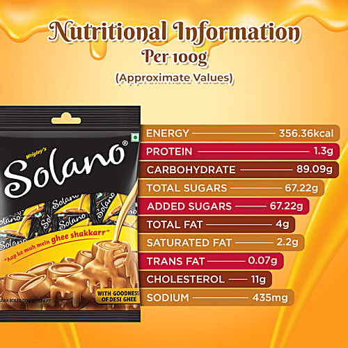 Solano Desi Ghee Candy, 135 g  