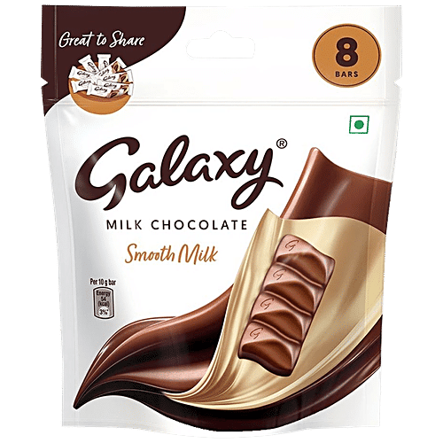 Galaxy Milk Chocolate - Smooth Milk, 80 g Silky Smooth
Creamy Delight