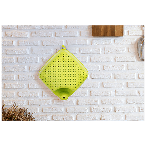 Swastik Plastic Fruit & Vegetable Colander - Green, Sturdy, Long Lasting & Durable, 1 pc  