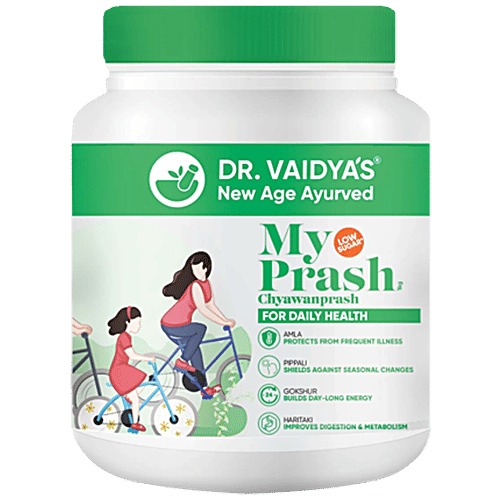 Dr. Vaidyas My Prash - Chyawanprash, For Daily Health, Improves Digestion & Metabolism, 1 kg