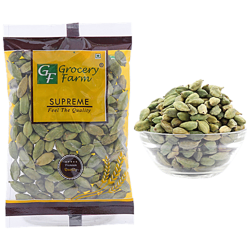 Buy Grocery Farm Green Cardamom Big, Rich In Antioxidants, Treats Bad