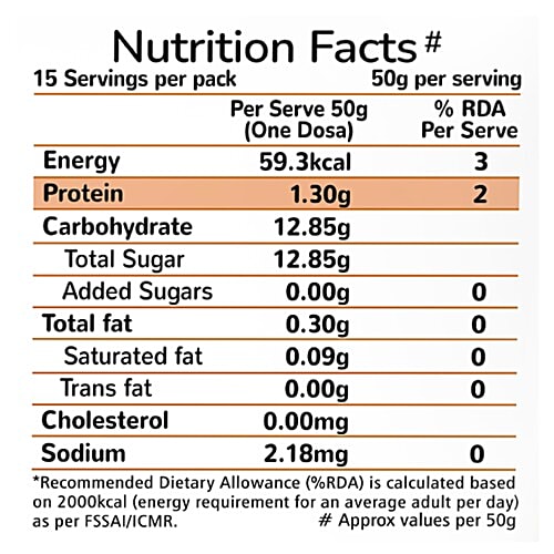 Akshayakalpa Organic Ragi Dosa Batter, 750 g Pouch