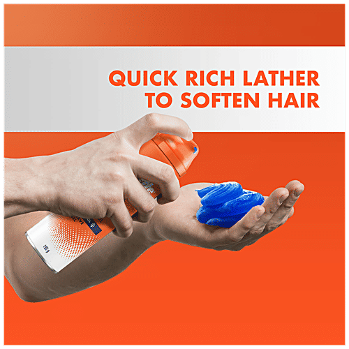 Gillette Pro Icy Cool Shave Gel - Menthol, Smooth & Refreshing, For Sensitive Skin, 195 g Bottle