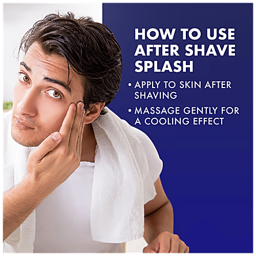 Gillette After Shave Splash - Refreshing Breeze, Long-lasting Fragrance, Tones The Skin, 100 ml  