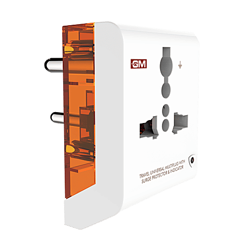 GM 3 Pin Universal Multi-Plug - 3012, With Surge Protector & Indicator, 1 pc  