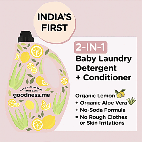 Buy Goodnessme 2In1 Baby Laundry Detergent & Conditioner Organic