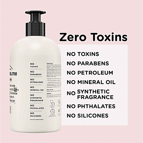 Goodnessme Organic Moisturizing Baby Lotion - For Face & Body, Pediatrician Certified, Hypoallergenic, 400 ml  