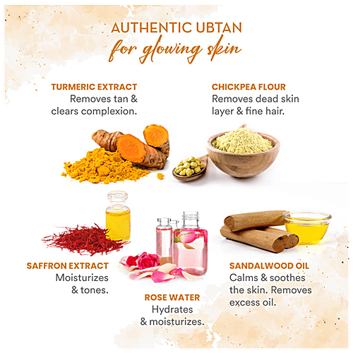 Wow Skin Science Ubtan Face & Body Pack - Helps To Tone, Refine Pores, Revive Dull Skin, 200 ml  