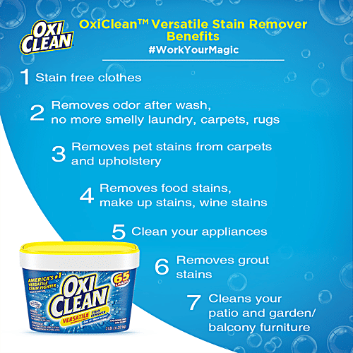 Oxiclean Versatile Stain Remover - Gets Rid Of Tough Marks, 1.37 kg  
