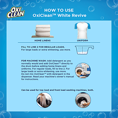 Buy Oxiclean White Revive Laundry Brightener & Stain Remover Online