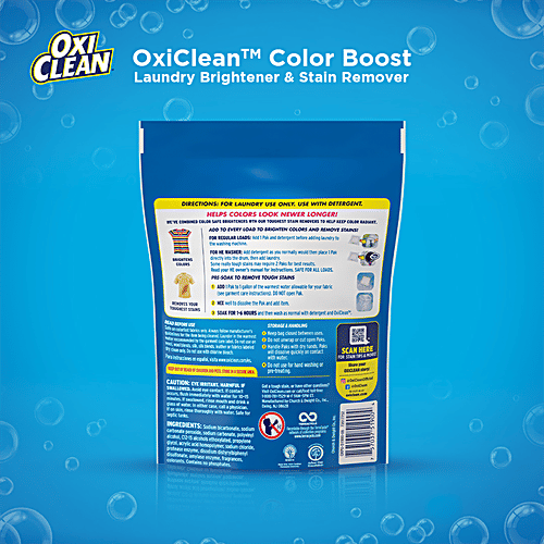 Oxiclean Color Boost Power Paks - Laundry brightener & stain remover, 10 pcs  